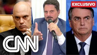 Marcos do Val isenta Bolsonaro em mensagem; veja print | CNN PRIMETIME