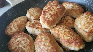 Быстрые вкусные блюда. Котлеты и салатик.