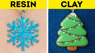 POLYMER CLAY VS. RESIN | Cute And Colorful DIY Jewelry, Accessories And Mini Crafts