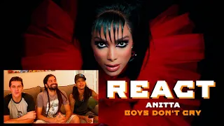 react ANITTA - BOYS DON'T CRY [Official Music Video] 🔥 reagindo