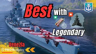 VENEZIA Cruiser / Legendary Module / Wows / World of Warships #wows #worldofwarships #gaming