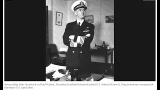 Historical blunders. Meet Admiral Ernest King