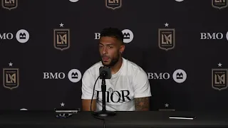 Denis Bouanga   LAFC vs POR   Postgame Media