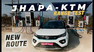 Gaighat Road | 473 km in EV | TATA Nexon Prime | Range Test Jhapa to Kathmandu in EV