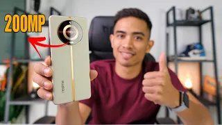 Padu Gila ! Fon Ni Ada 200MP & 4x SuperZoom 🥴 Review realme 11Pro+ 5G 🔥