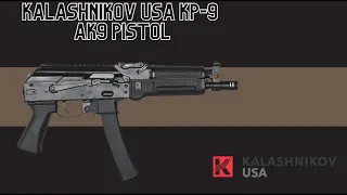 Kalashnikov USA KP-9 Pistol