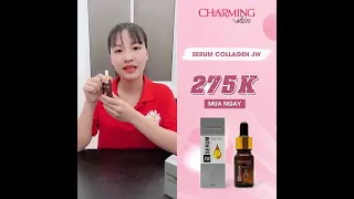 Serum dưỡng da trắng sáng, căng bóng mịn màng ngày và đêm Charming Skin