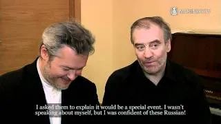 Vadim Repin and Valery Gergiev at the Mariinsky