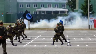 Выступление разведки 1 го гвардейского Севастопольского мотострелкового полка