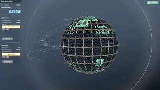 Dyson Sphere Time lapse