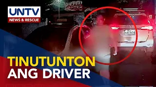 SUV driver na nagkasa ng baril sa road rage incident sa Valenzuela City, hinahanap ng mga pulis