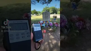 Poltergeist activity caught on video. #Paranormal #Cemetery #Poltergeist