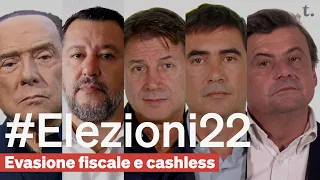 Evasione Fiscale e Cashless, le risposte dei partiti per le elezioni 2022"