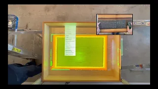 TopoBox AR Sandbox Calibration Video 2024