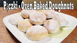 Homemade Pączki   Polish Jelly Donuts   Oven Baked Doughnuts