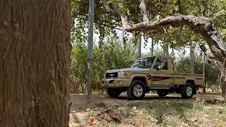 We bought our dream truck (The review of  the Toyota Land Cruiser 70 series pickup) “Review”