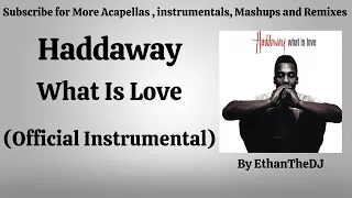 Haddaway - What Is Love (Official Instrumental)