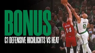 Boston Celtics R1G1 Defensive Highlights vs Miami Heat (04/21/2024)