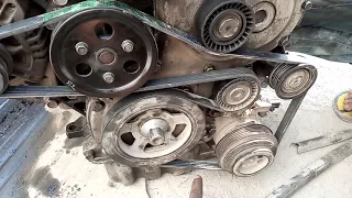 Djl engine Hyundai xcent and full fan belt fiting