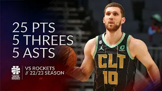 Svi Mykhailiuk 25 pts 5 threes 5 asts vs Rockets 22/23 season