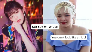 Body shamed kpop idols