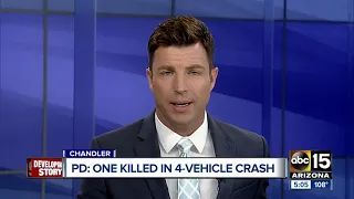 One killed in multi-vehicle crash in Chandler