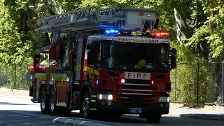 *RARE* Perth CLP Responding to 3rd Alarm Fire in Maddington, WA, 28 Nov 2020