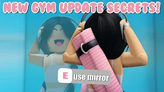 NEW Bloxburg GYM Update SECRETS You Didn't Know!