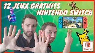 12 JEUX GRATUITS sur NINTENDO SWITCH !