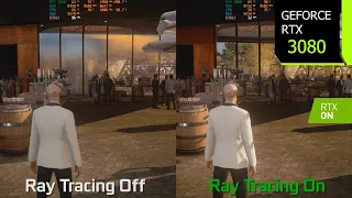 HITMAN 3 Ray Tracing On vs Off - Graphics/Performance Comparison | RTX 3080 4K DLSS 2.4.3 Quality