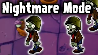 Plants Vs Zombies NIGHTMARE Mode! (PvzOri?ginal) Part 3