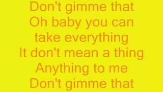 BossHoss - Don't gimme that (official) lyrics