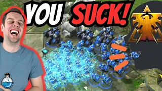 Angry Terran: "Can't believe I lose to a player like you" | Void Ray Disruptor #13 StarCraft 2