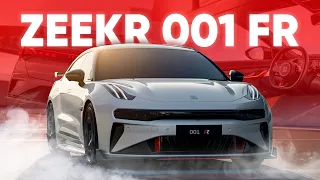 ZEEKR 001 FR – быстрее Tesla! 1265 сил, разгон 2,07 сек., 4 электромотора. Самый быстрый Электрокар