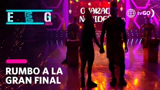 EEG Rumbo a La Gran Final: Angie Arizaga y Jota Benz protagonizaron romántico momento en vivo