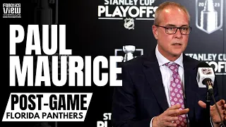 Paul Maurice Reacts to Florida Panthers Series Win vs. Toronto Maple Leafs & Advancing to ECF