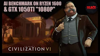 Civilization VI AI Benchmark (High) on Ryzen 5 w/ GTX 1050ti