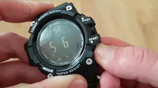 Мужские часы Skmei Smart / 1227. Видео обзор!  Инструкция! Как настроить!