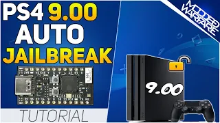 Auto Load PS4 Jailbreak with ESP32-S2 on a 9.00 PS4