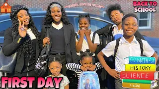 CRAZIEST BACK TO SCHOOL MORNING ROUTINE!! **BUSY DAY**