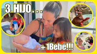 RUTINA DE VERANO CON 3 HIJOS + UN BEBÉ 👶🏼 ¡Una Locura! #hifamilyteam