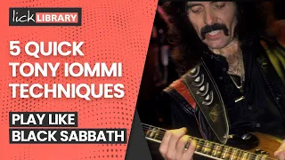 Shred Like Tony Iommi (Black Sabbath) in 9 Minutes