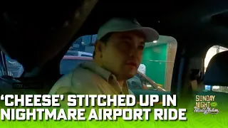Drivin' Em Crazy | Brandon Smith gets stitched up on ride from the Airport