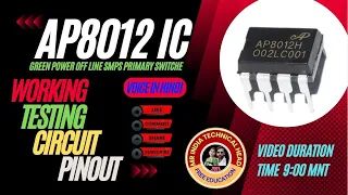 ap8012 circuit diagram|ap8012 ic working and testing