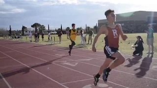 TRACK 7th Grade Boys 100m Dash Heat 1 at Eastwood MS (El Paso Texas 2018)