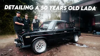 Detailing a 50 years old Lada for a Wedding day with Auto Finesse