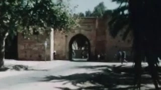 la ville de Oujda filmée en 1950