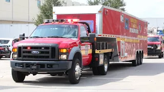 Orange County Fire Rescue Hazmat 1 Arrives on scene 10/13/2023