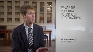 What is the preventive potential of SLIT on asthma?