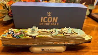Royal Caribbean Ship Model unboxing- Icon of the Seas
